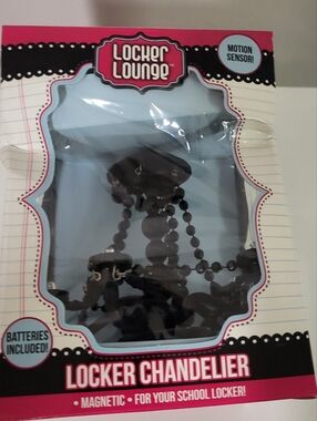 Locker Lounge 2013 Magnetic School  Locker Chandelier - Black